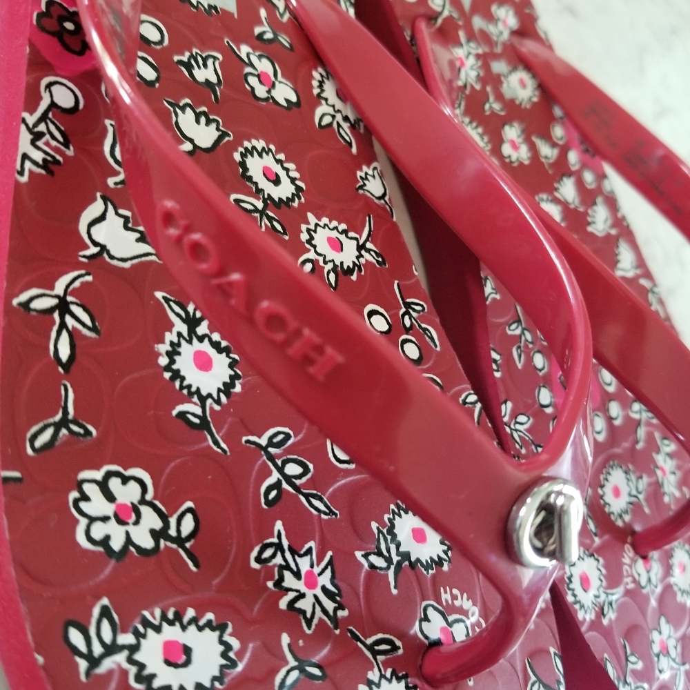 Coach Flip Flops - Picture 2 of 5